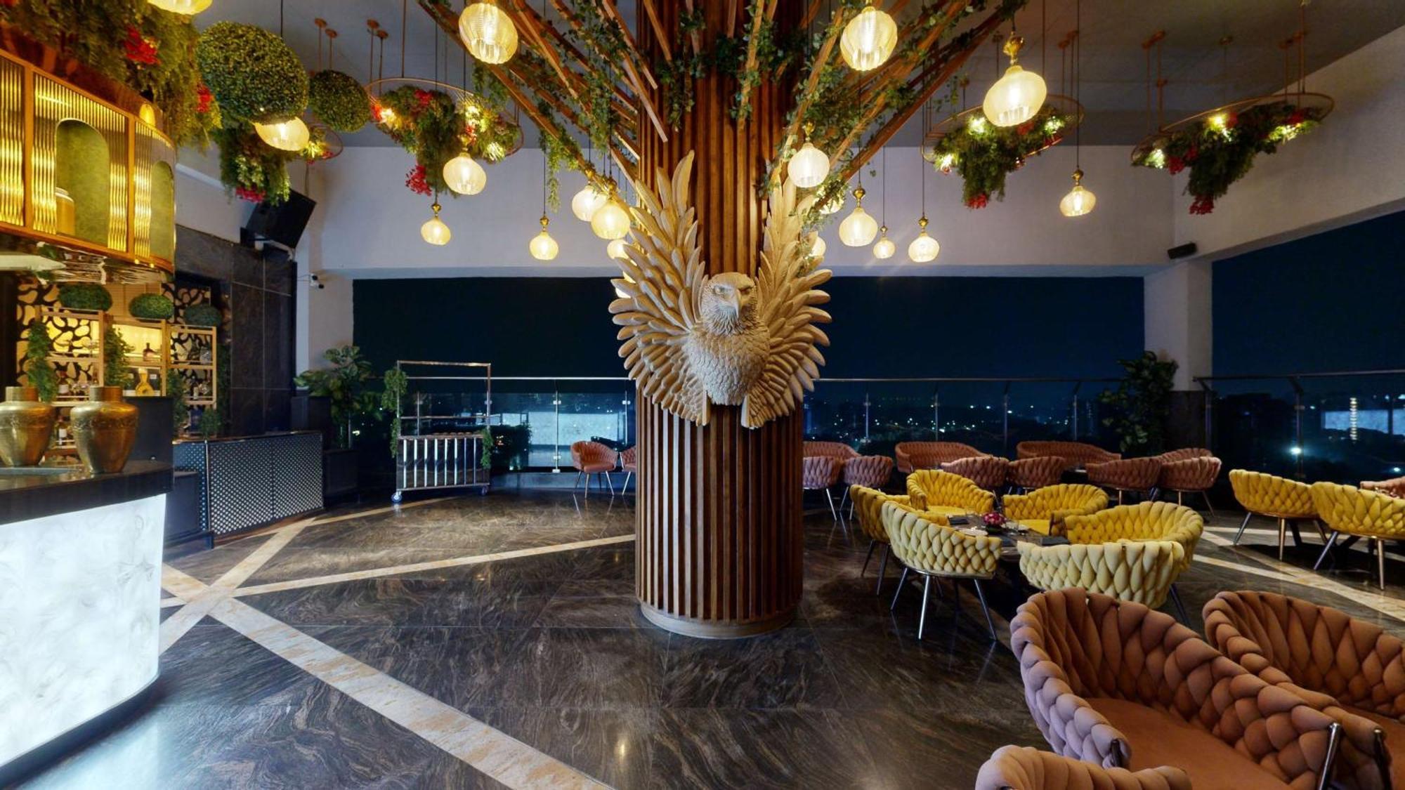 德里ncr-卡萨比塔丽笙蓝标酒店 加济阿巴德 外观 照片 The interior of the restaurant