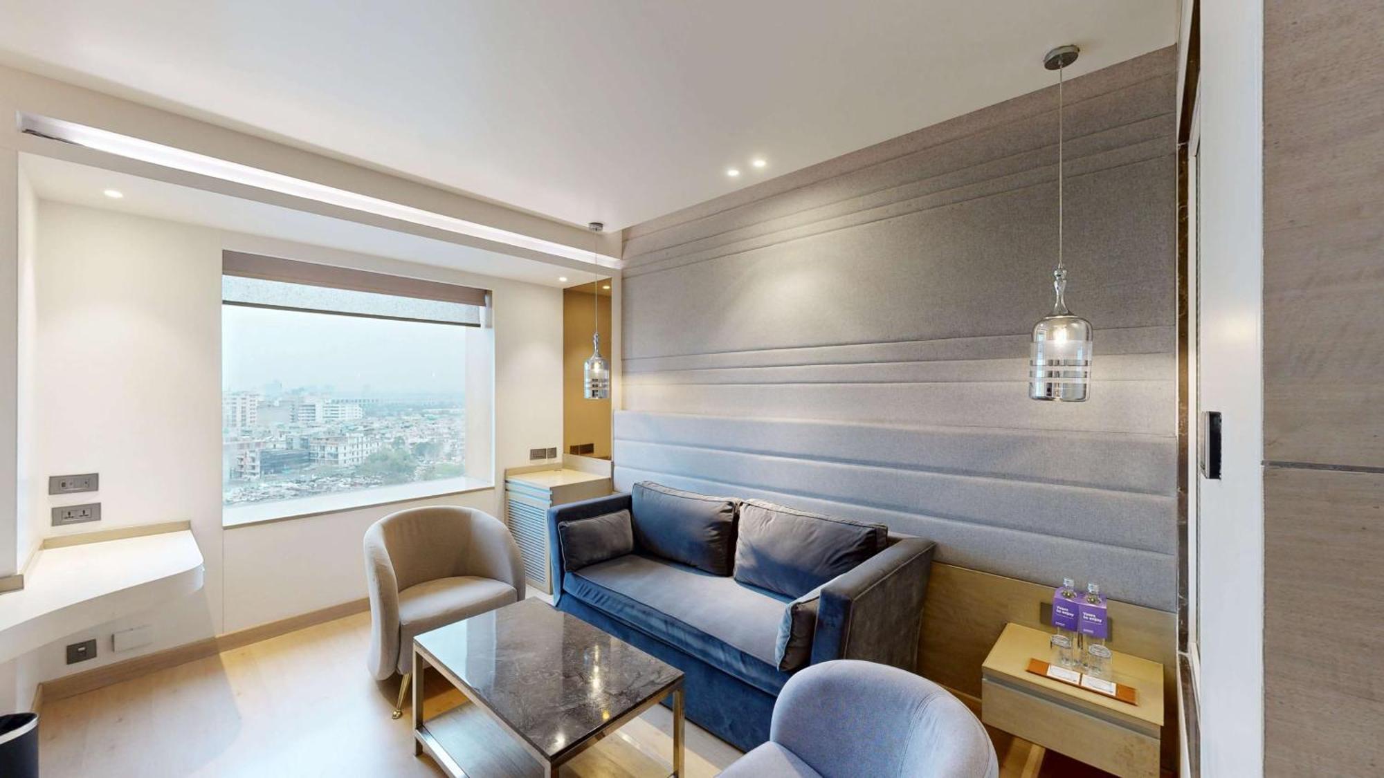 德里ncr-卡萨比塔丽笙蓝标酒店 加济阿巴德 外观 照片 A suite at the hotel